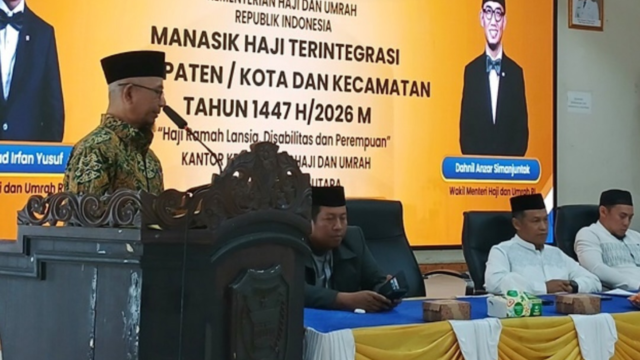 itu, Kepala Kantor Kementerian Haji dan Umroh Kabupaten Barito Utara, Alpiansah, menyampaikan data kuota jemaah tahun ini. Ia mengatakan, pada tahu